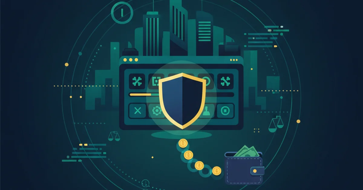 Professional editorial illustration showing paused online betting operations, a regulatory shield, compliance data monitoring and a protected withdrawal path in a Brazilian setting without logos or readable text. Editorial illustration of Brazilian betting-site suspensions, regulatory monitoring and protected player withdrawals